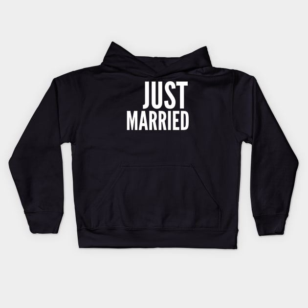 just married Kids Hoodie by Ranumee